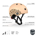 LEOPARD kask rowerowy dla dzieci 1-5 lat XXS-S