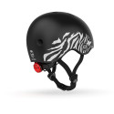 ZEBRA kask rowerowy dla dzieci 1-5 lat XXS-S