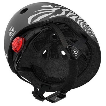 ZEBRA kask rowerowy dla dzieci 1-5 lat XXS-S