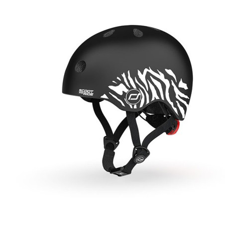 ZEBRA kask rowerowy dla dzieci 1-5 lat XXS-S