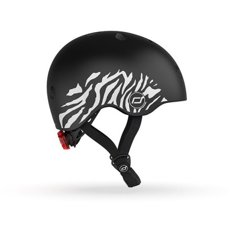 ZEBRA kask rowerowy dla dzieci 1-5 lat XXS-S