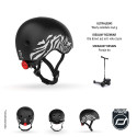 ZEBRA kask rowerowy dla dzieci 1-5 lat XXS-S