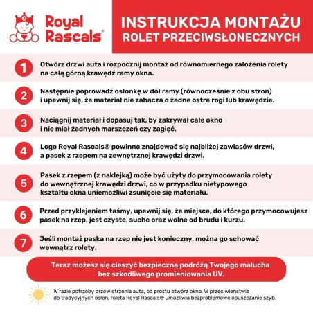 CZARNA ROLETA przeciwsłoneczna do samochodu zestaw 2 szt.