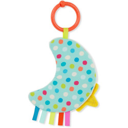 SZELESZCZĄCY KSIĘŻYC przywieszka sensoryczna Crinkly Moon