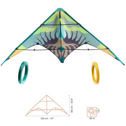 ZIELONE FALE latawiec sportowy 120x60 cm