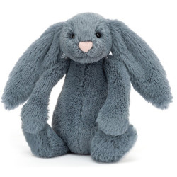 KRÓLICZEK niebieska przytulanka Bashful Dusky Blue Bunny 18 cm