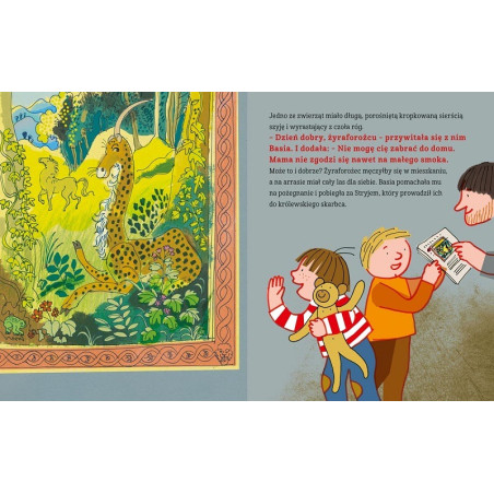 BASIA I SKARBY książka w twardej okładce  Zofia Stanecka