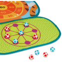 GRA ZRĘCZNOŚCIOWA tarcza z piłeczkami na rzep 3w1 Toss ‘n’ Score
