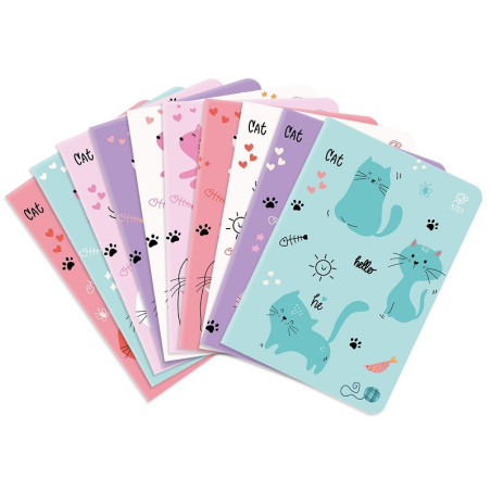 ZESZYT A5 W KRATKĘ 32 kartki Sweet Kitten