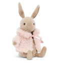 KRÓLICZEK W KOŻUSZKU przytulanka Comfy Coat Bunny 26 cm