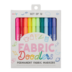 MARKERY DO TKANIN zestaw 12 szt. Fabric Doodlers