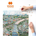 MIASTO WARSZAWA puzzle tekturowe 1000 el. Puzzlove