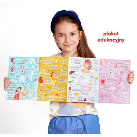 TAK DZIAŁA MOJE CIAŁO tekturowe puzzle 96 el.