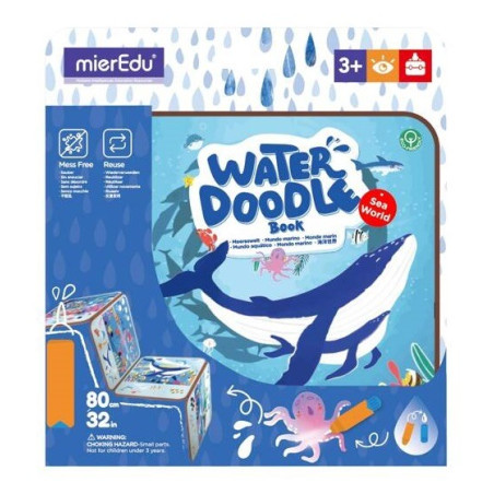 PODWODNY ŚWIAT wodna kolorowanka