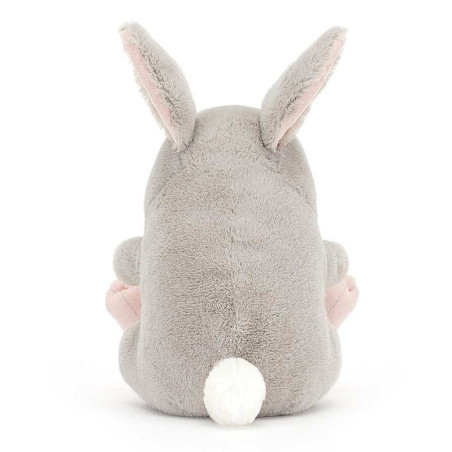 KRÓLICZEK szara przytulanka Cuddlebud 18 cm