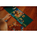 SAFARI I DŻUNGLA puzzle magnetyczne 2x20 el.