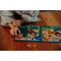 SAFARI I DŻUNGLA puzzle magnetyczne 2x20 el.