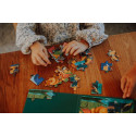 SAFARI I DŻUNGLA puzzle magnetyczne 2x20 el.