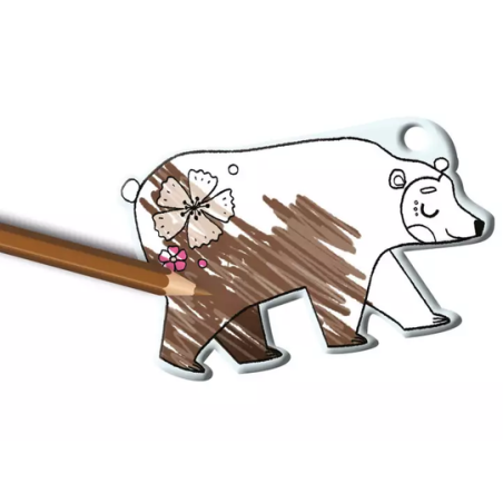 ZWIERZĄTKA breloczki termokurczliwe DIY zestaw kreatywny