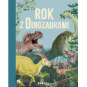 ROK Z DINOZAURAMI książka Miranda Smith