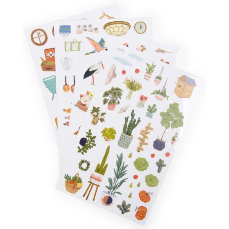 LES PARISIENNES kolorowanka z naklejkami