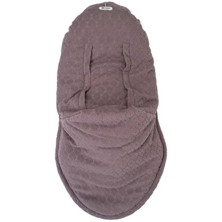 WRZOSOWY polarowy śpiworek do wózka Fleece Mauve