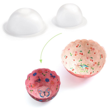 PAPIEROWE MISECZKI RÓŻOWE zrób to sam zestaw kreatywny