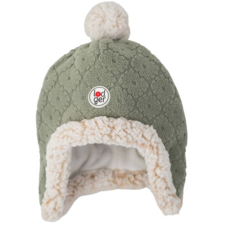 SZAŁWIOWA dwuwarstwowa zimowa czapeczka z polaru 3-6 m Fleece Elm