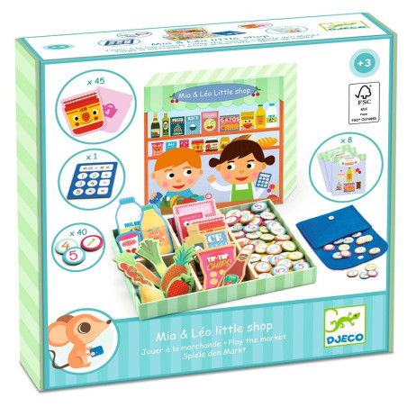 MAŁY SKLEPIK zestaw z akcesoriami