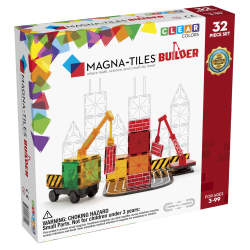 BUILDER klocki magnetyczne zestaw 32 el.