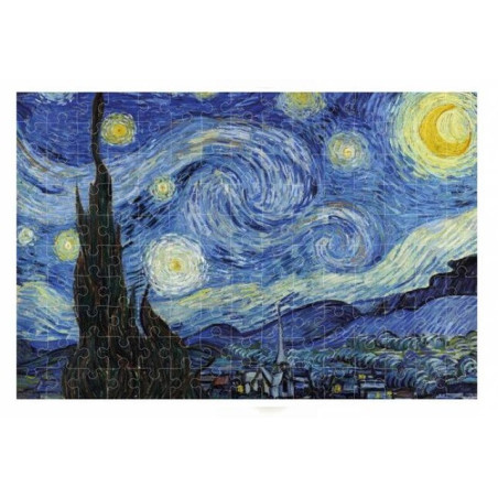 ARCYDZIEŁA MALARSTWA puzzle tekturowe mikro zestaw 3 szt.