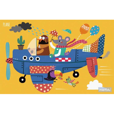 ODKRYWAJ POJAZDY puzzle progresywne 4w1