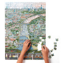 MIASTO WARSZAWA puzzle tekturowe 500 el. Puzzlove