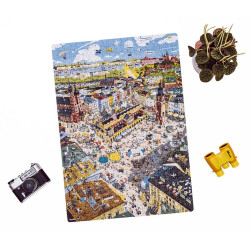 MIASTO KRAKÓW puzzle tekturowe 500 el. Puzzlove