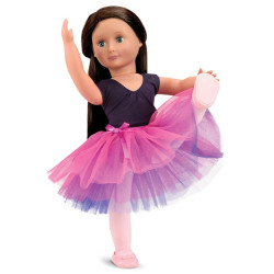 STRÓJ BALETNICY dla lalki 46 cm Dance Tulle You Drop