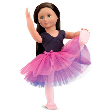 STRÓJ BALETNICY dla lalki 46 cm Dance Tulle You Drop