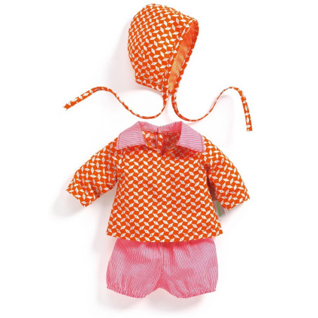 KOMPLET UBRAŃ 3-częściowy dla lalki Pomea x Petit Pan