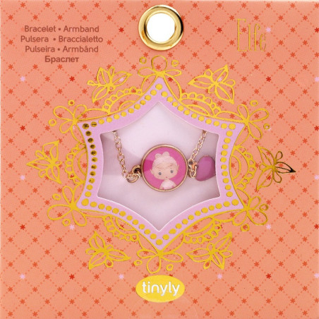 ELFE bransoletka z medalionem Tinyly