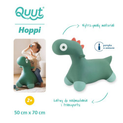 HOPPI DINO Garden green skoczek z pompką