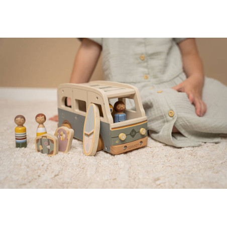 DREWNIANY CAMPERVAN pojazd Vintage