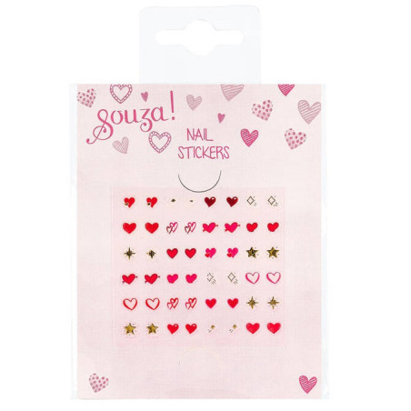 SERDUSZKA naklejki na paznokcie zestaw 48 szt.