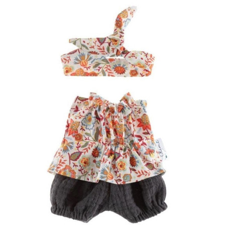 KOLOROWA ŁĄKA zestaw dla lalki 38 cm