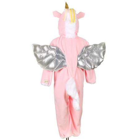 JEDNOROŻEC ZE SREBRNYMI SKRZYDŁAMI Kostium kombinezon 7-8 lat