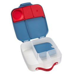 NIEBIESKI lunchbox z wkładem chłodzącym Blue Blaze