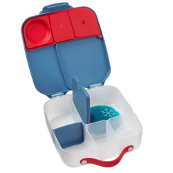 NIEBIESKI lunchbox z wkładem chłodzącym Blue Blaze