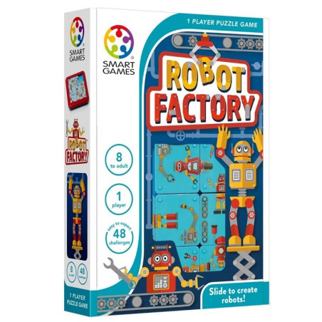 ROBOT FACTORY gra logiczna układanka