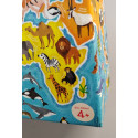 OUTLET - MAPA ŚWIATA puzzle tekturowe 60 el. Puzzlove