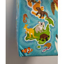 OUTLET - MAPA ŚWIATA puzzle tekturowe 60 el. Puzzlove