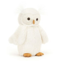 NIEŚMIAŁA SÓWKA kremowa przytulanka Bashful Owl 24 cm