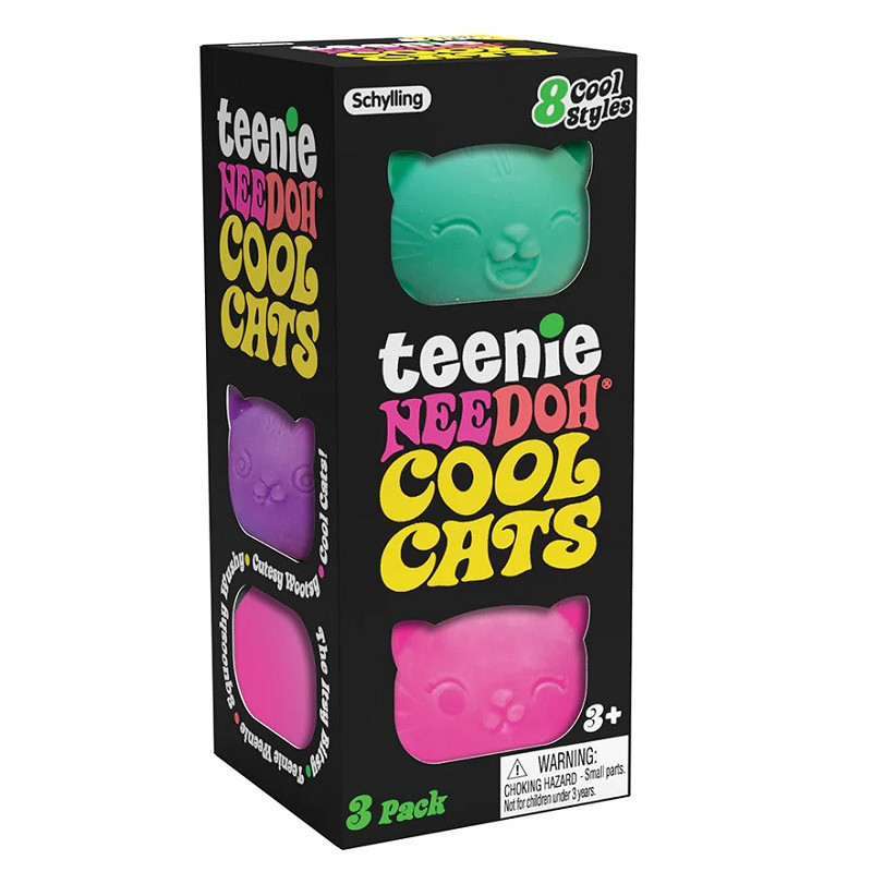 COOL CATS teenie needoh gniotek zestaw 3 szt.